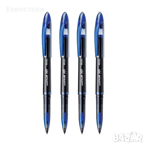 Uni-ball Air UBA188M 0,5 мм ролкова химикалка. Водоустойчиво удебелено мастило. Устойчив на вода, снимка 3 - Ученически пособия, канцеларски материали - 48695790