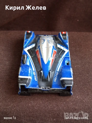 Спортен модел метална количка PEUGEOT 908 рядка за КОЛЕКЦИЯ ДЕКОРАЦИЯ 20297, снимка 4 - Колекции - 51196295