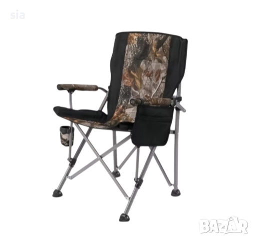 Къмпинг стол, сгъваем, калъф, до 160 кг., снимка 5 - Къмпинг мебели - 49658567