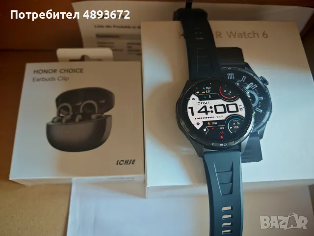 Продавам Honor Watch 6 и безжични слушалки Honor Choi