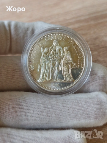 10 франка 1967 година Франция , снимка 2 - Нумизматика и бонистика - 52108948