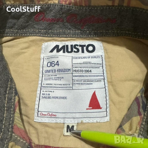 Мъжка Риза Musto Размер M, снимка 5 - Ризи - 53934949