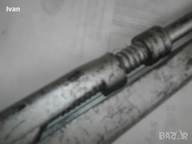 БЪЛГАРСКИ СОЦ ВОДОПРОВОДЕН КЛЮЧ ШАРНИРЕН 2" ЦОЛА 55см/захват 70мм ОТЛИЧЕН, снимка 12 - Други инструменти - 48228676