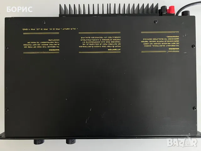 Усилвател AB INTERNATIONAL PROFESSIONAL SERIES 200, снимка 4 - Ресийвъри, усилватели, смесителни пултове - 50032646