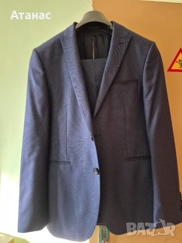Мъжки костюм Lazarini, снимка 2 - Костюми - 54007912