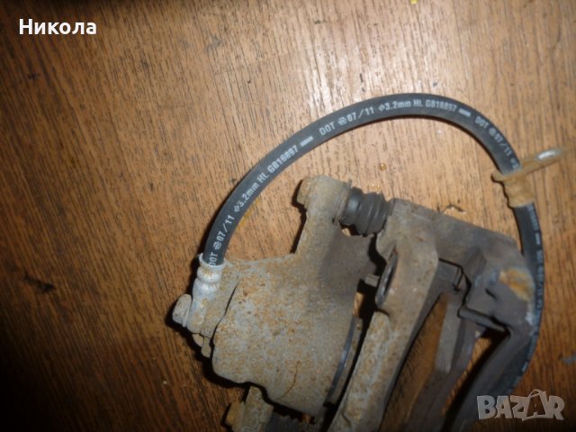 Преден ляв спирачен апарат Тойота Айго 1.0 куб, снимка 2 - Части - 37715973