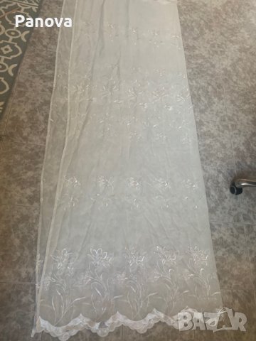 Продавам изключително красиви пердета с бродерия, снимка 6 - Пердета и завеси - 38855442