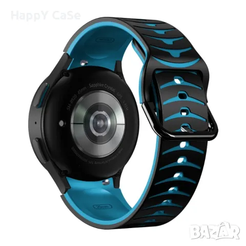 SPORT NO GAP Силиконова каишка за Samsung Galaxy Watch 7 6 5 4 3 Classic Pro, снимка 4 - Каишки за часовници - 50053397
