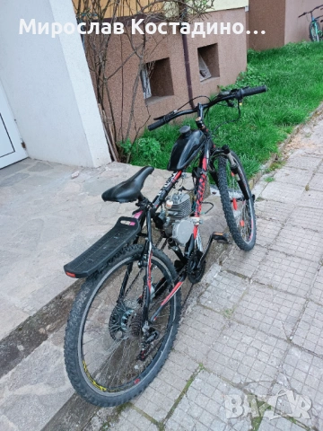 Веломотор 100 кубика kraft, снимка 7 - Велосипеди - 54341218