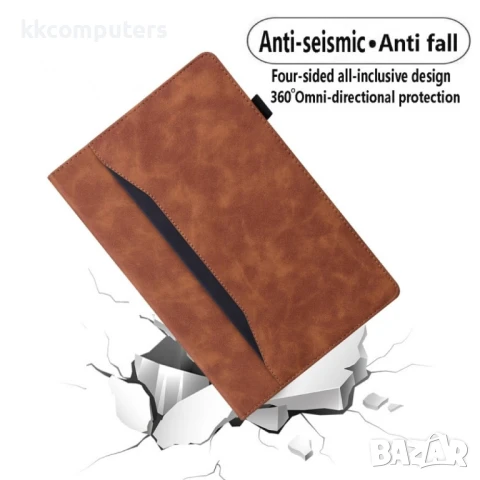 Lenovo Tab P12 12.7 Удароустойчив Кожен Калъф и Протектор, снимка 9 - Калъфи, кейсове - 50783932