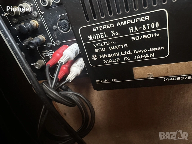 hitachi ha-8700, снимка 8 - Ресийвъри, усилватели, смесителни пултове - 56073336