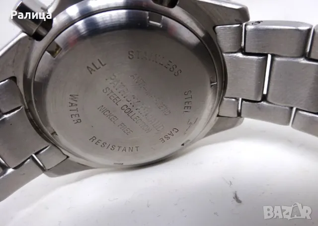 Мъжки кварцов часовни хронограф Patrick Arnaud , снимка 8 - Мъжки - 47427011