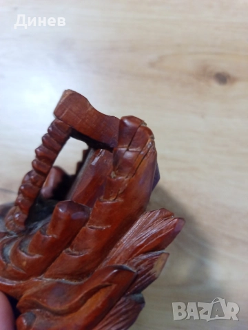 Антична азиатска маска дърворезба, снимка 6 - Декорация за дома - 51695295