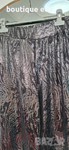 дамски панталон с пайети, снимка 4 - Панталони - 52637756