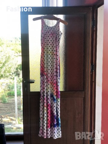 Шарена дълга рокля, снимка 9 - Рокли - 37484699