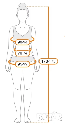 Цял бански с подплънки , снимка 5 - Бански костюми - 53199017