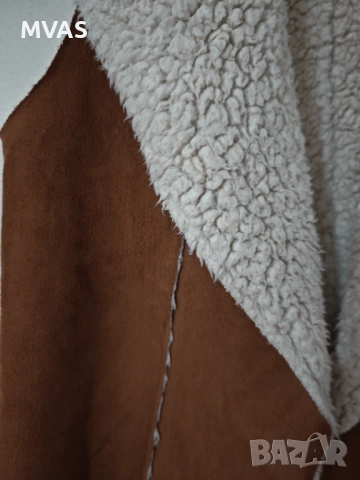 Нов New Yorker мек пухкав дамски елек S размер, снимка 3 - Елеци - 51774308