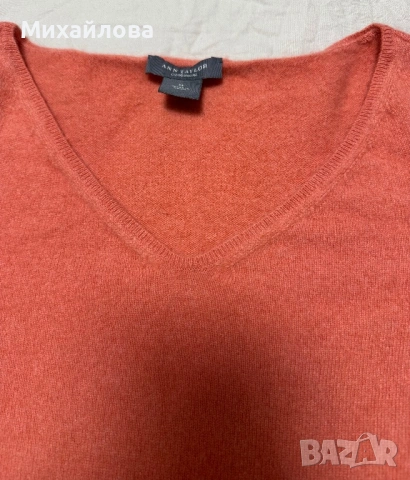 Кашмирен пуловер розов, снимка 4 - Блузи с дълъг ръкав и пуловери - 53322226