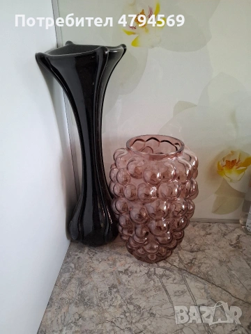 стъклени вази