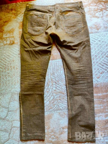 Италиански дънки Alcott 53, слим, № 36 (L), шоколадов цвят , снимка 5 - Дънки - 51198810