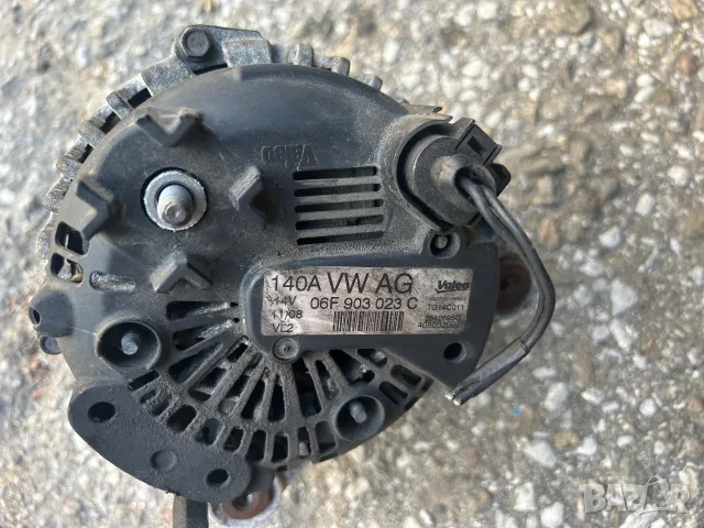 алтернатор VW Seat Audi Skoda 2.0 TDI 06F903023C динамо динамо Golf Passat Leon Altea  A3 Octavia, снимка 3 - Части - 55970390