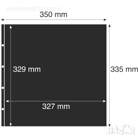 Leuchtturm Maximum 1S лист за един документ опаковка от 5 броя