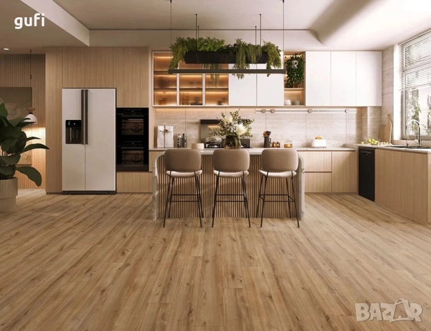 Ламинат Златен Дъб Рустик 68276, снимка 3 - Естествен паркет - 47149129