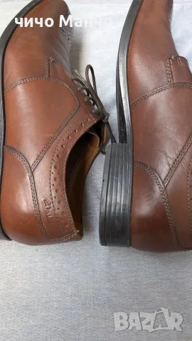 Clarks естествена кожа 41 (UK 7), снимка 8 - Официални обувки - 55863767