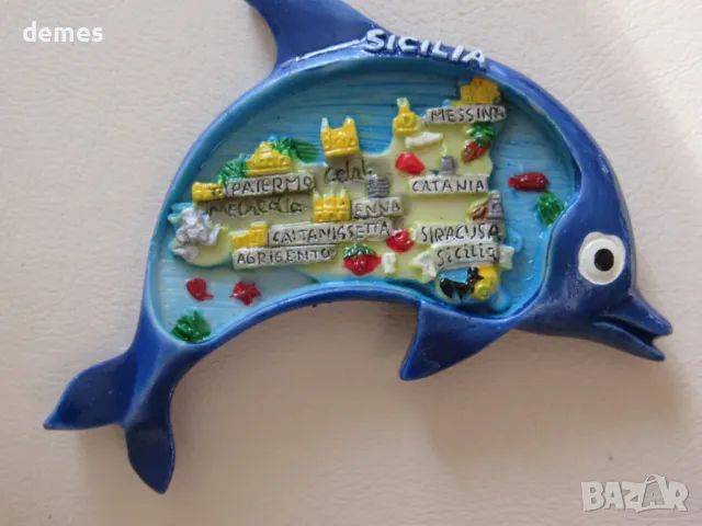 Магнит от Сицилия, Италия, снимка 2 - Колекции - 48070943