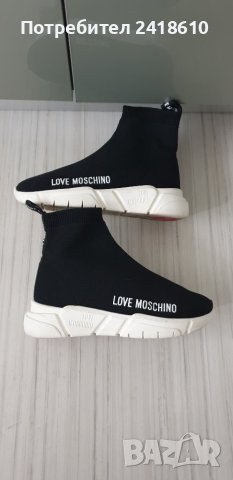 LOVE MOSCHINO Women Size 38 - 24см ОРИГИНАЛ! Дамски боти!, снимка 7 - Дамски боти - 42841022