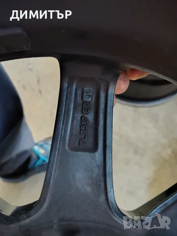 4бр.Алуминиеви джанти 17ки за AUDI ,VW 5x112 7.5j et30, снимка 4 - Гуми и джанти - 55774836