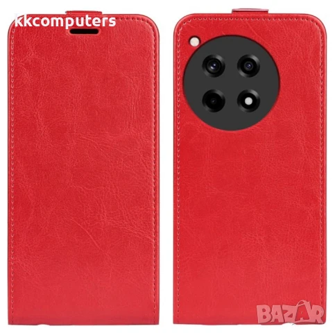 OnePlus Ace 3 5G / 12R 5G Flip3 Кожен Калъф и Скрийн Протектор