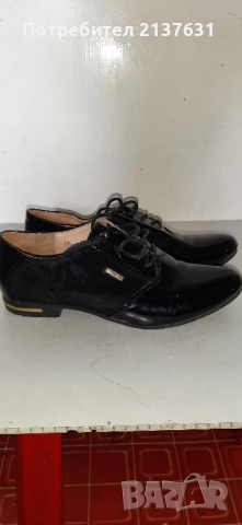 ДАМСКИ ОБУВКИ - Естествена КОЖА , ЛАК и ВЕЛУР - N 37