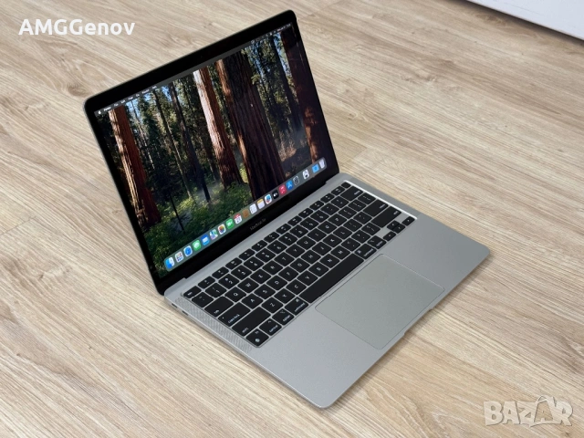 НОВ *16GB Ram*13,3' MacBook Air M1/100% Battery/16GB Ram/256GB, снимка 4 - Лаптопи за работа - 53178085