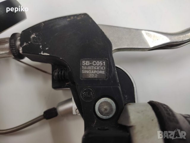 Продавам колела внос от Германия  комплект команди SHIMANO SB-C051 3 X 8, снимка 2 - Части за велосипеди - 38551210