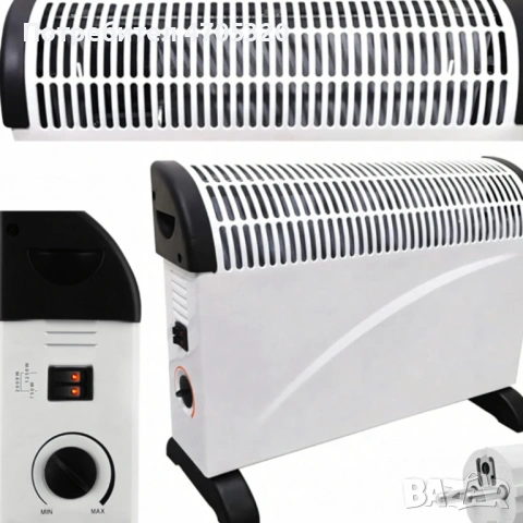 Електрически конвектор 2000 W с термостат – Енергийно ефективен и тих отоплител за всяко помещение, снимка 5 - Радиатори - 53126985