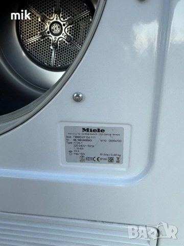 Сушилня Миеле - Miele T8860WP EDITION 111 Softtronic термопомпа 8 кг, снимка 3 - Сушилни - 53996119