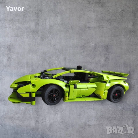 Конструктор LEGO Technic 42161 - Lamborghini Huracán Tecnica, снимка 5 - Коли, камиони, мотори, писти - 51933761