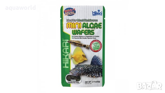 "ПРОМОЦИЯ" Hikari Mini Algae Wafers 22 гр