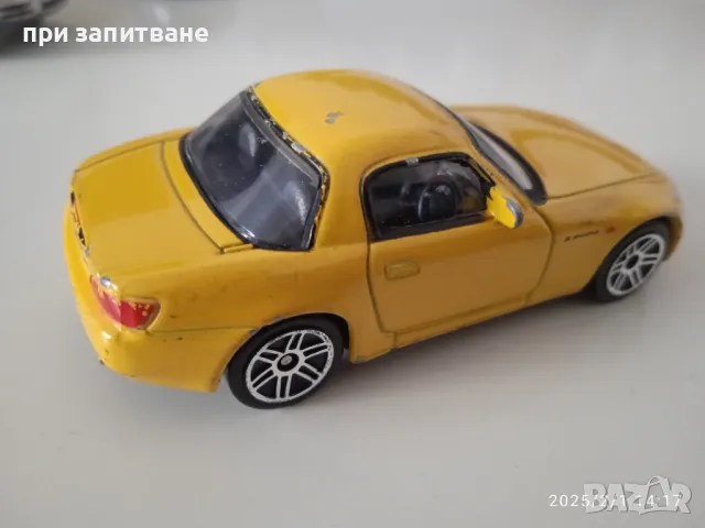 Метални колички Audi A8, Honda S 2000, VW Tuareg, Land Rover Realtoy , снимка 5 - Колекции - 48919324