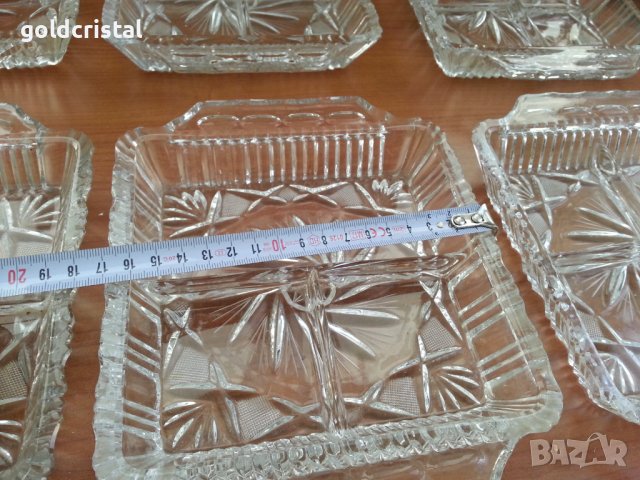 Кристални чинии ордьоври , снимка 9 - Антикварни и старинни предмети - 36834981