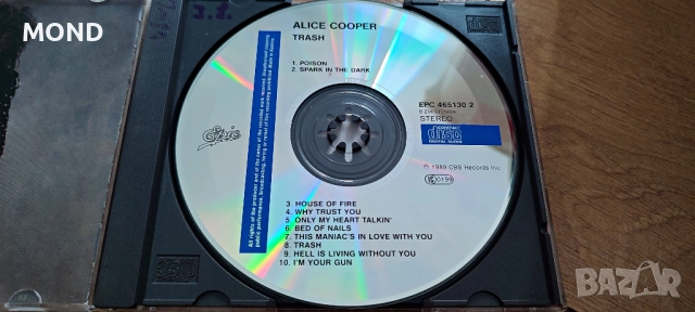Alice Cooper - Trash (CD), снимка 7 - CD дискове - 52864914