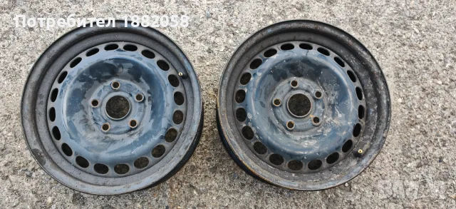Железни Джанти 15" Audi, Volkswagen 5x112, снимка 2 - Гуми и джанти - 56259482