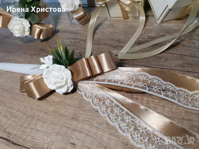 Комплект за кръщене, снимка 5 - Декорация - 51235887