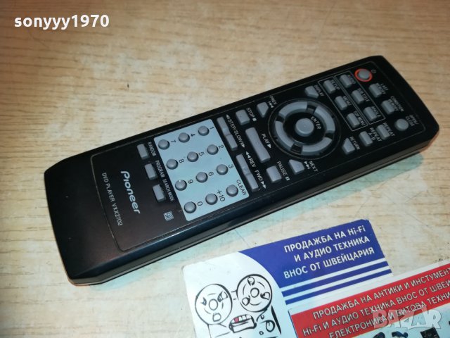 pioneer vxx2702 dvd player remote-внос sweden, снимка 3 - Дистанционни - 30574311