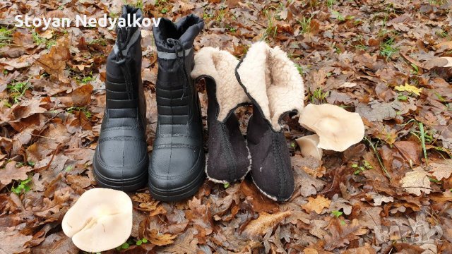 Зимни Олекотени Ботуши с Термо Чорап , снимка 6 - Мъжки ботуши - 26663993