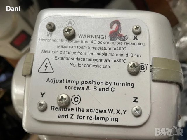 Сценичен прожектор, снимка 4 - Прожектори - 48371605