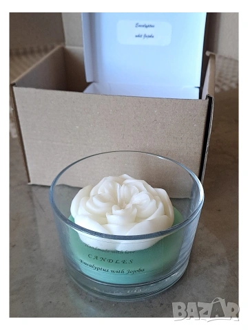 Ароматни свещи, снимка 4 - Декорация за дома - 54312525