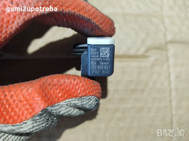 Преден Краш Сензор Porsche Cayenne 3.0D 92A/EG22/2012, снимка 2 - Части - 47694778