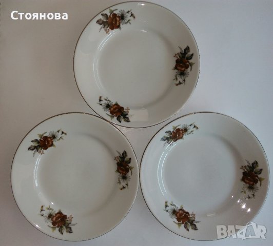 Порцеланови български чинии, снимка 4 - Чинии - 37857942